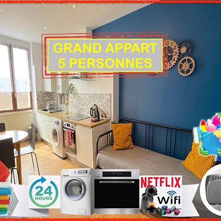 012 Chic & Cosy F2 34M2 Hypercentre Wifi Smart Tv Netflix Lägenhet Saint-Etienne  Exteriör bild